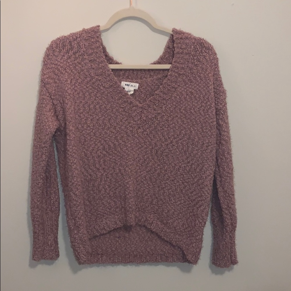 Cute pink sweater